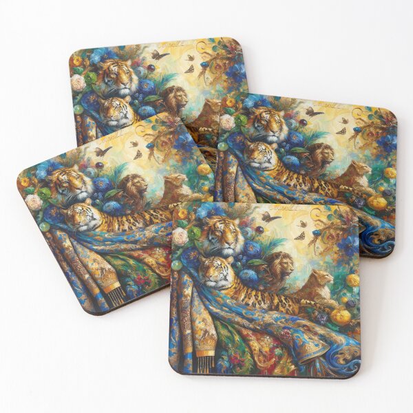 Item preview, Tigers & Lions designed and sold by artistabout.