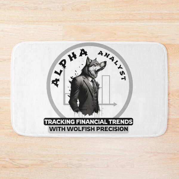 Item preview, Alpha Analyst: Tracking Financial Trends with Wolfish Precision designed and sold by Hungry-Murphy.