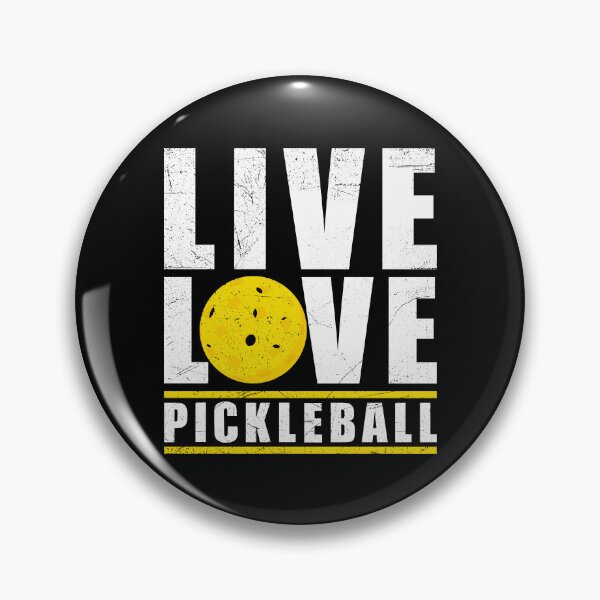 Item preview, Live Love Pickleball, Pickle Ball Player Funny Sports Game Lover Quote designed and sold by artworkathome.