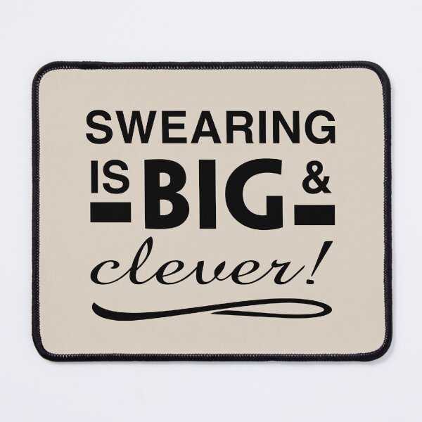 Item preview, Swearing is big and clever! (3) designed and sold by DotorEaon.