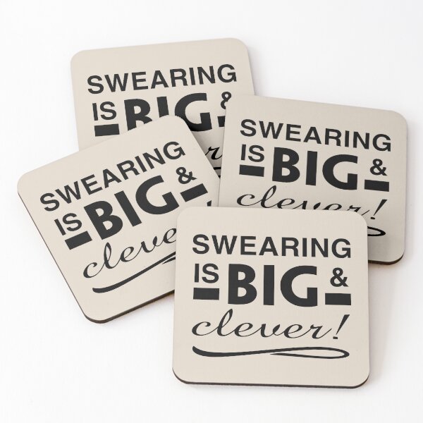 Item preview, Swearing is big and clever! (3) designed and sold by DotorEaon.