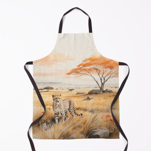 Item preview, 001 Cute Cheetah in a Serengeti Scene designed and sold by Alexis Art Collection.