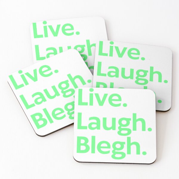 Artikelvorschau, Live. Lachen. Bleg. entworfen und verkauft von StickerDemons.