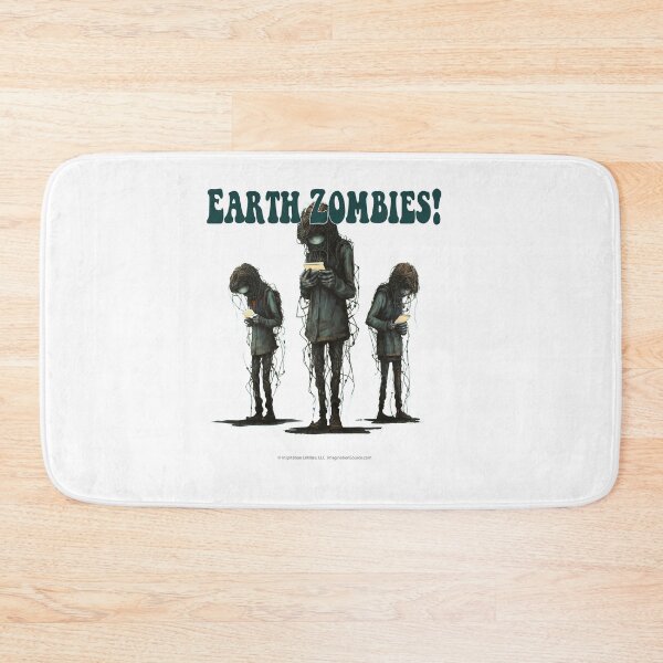 Item preview, Earth Zombies Who Are Yellow & Hairy - For Light Backgrounds designed and sold by The Imagination Source™.