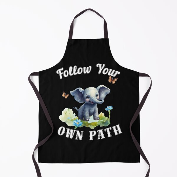 Item preview, Follow Your Own Path. surreal elephant designed and sold by ElephantVibes.