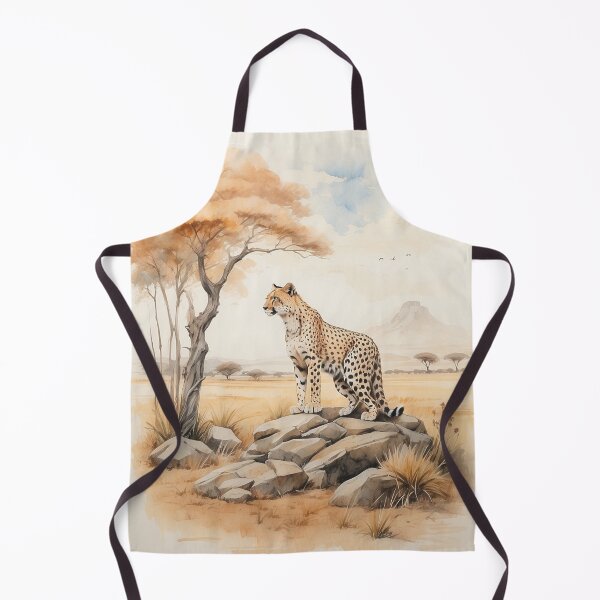 Item preview, 003 Cute Cheetah in a Serengeti Scene designed and sold by Alexis Art Collection.