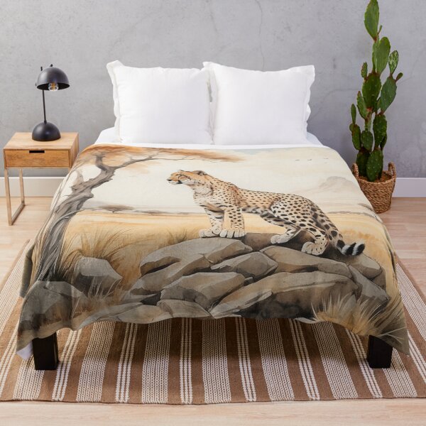 Item preview, 003 Cute Cheetah in a Serengeti Scene designed and sold by Alexis Art Collection.