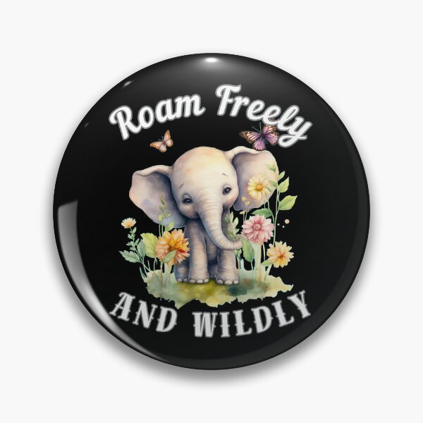 Item preview, Roam Freely And Wildly designed and sold by ElephantVibes.