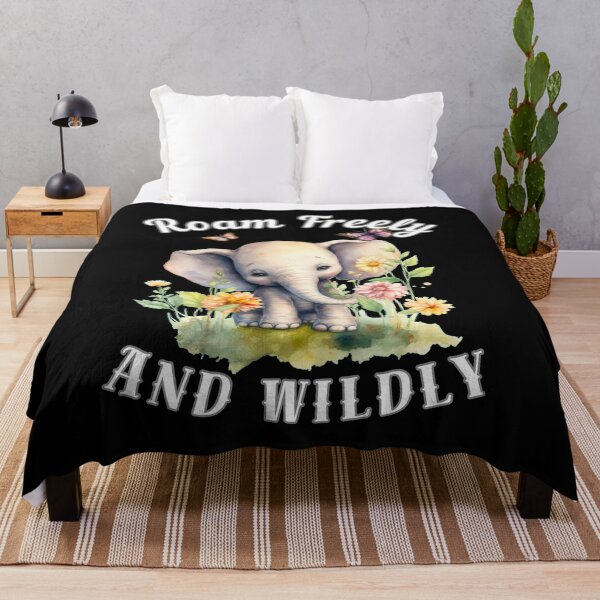 Item preview, Roam Freely And Wildly designed and sold by ElephantVibes.