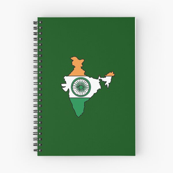 Item preview, India country shape flag designed and sold by Rachael Taylor.