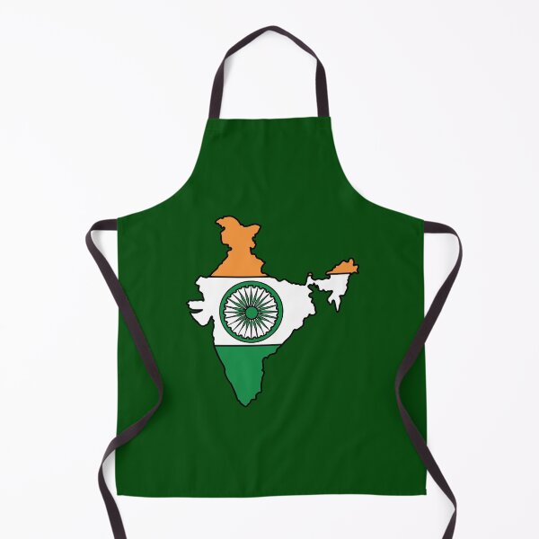 Item preview, India country shape flag designed and sold by Rachael Taylor.