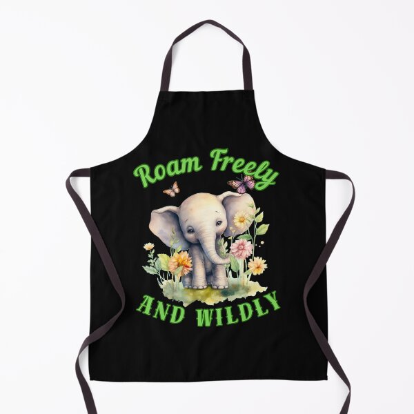 Item preview, Roam Freely And Wildly. elephant portrait designed and sold by ElephantVibes.