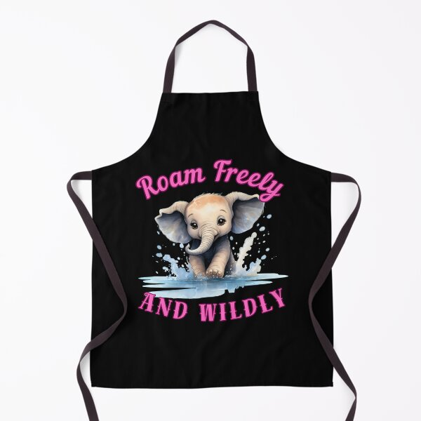 Item preview, Roam Freely And Wildly. elephant saying designed and sold by ElephantVibes.