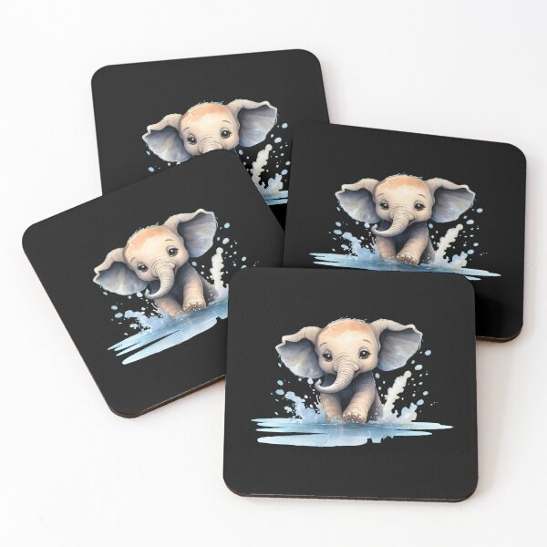 Item preview, Baby Elephant designed and sold by ElephantVibes.
