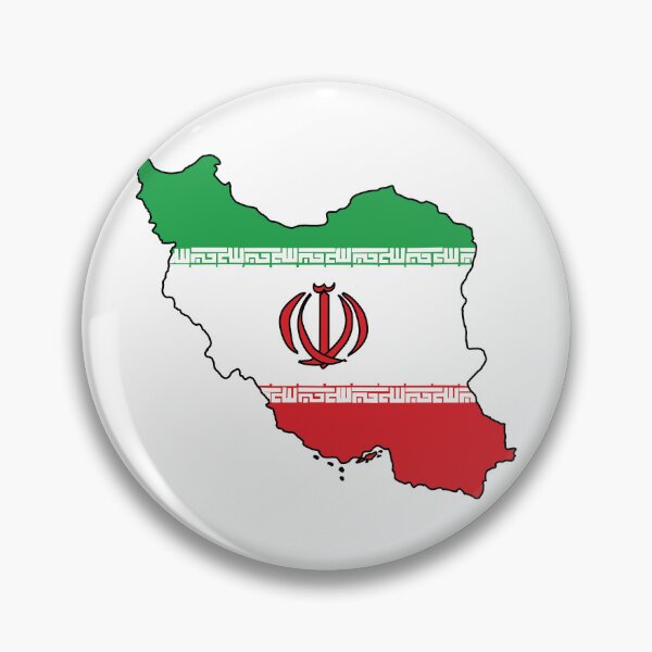 Item preview, Iran country shape flag designed and sold by Rachael Taylor.