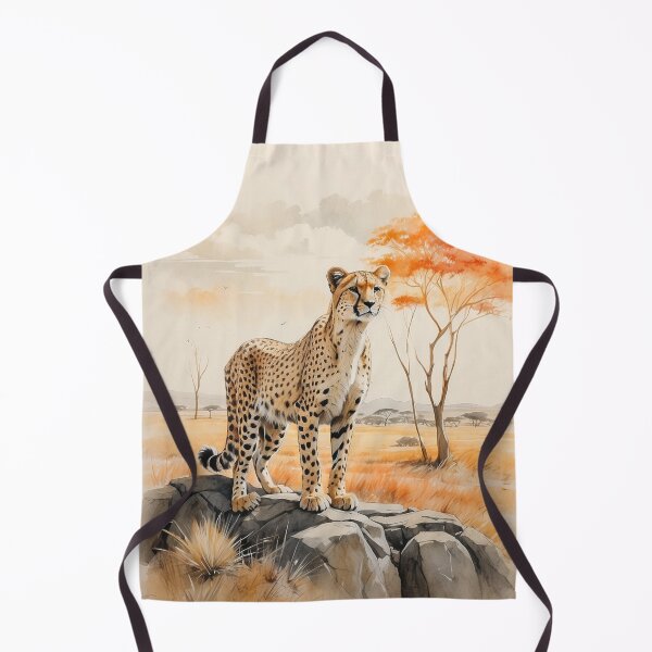 Item preview, 005 Cute Cheetah in a Serengeti Scene designed and sold by Alexis Art Collection.