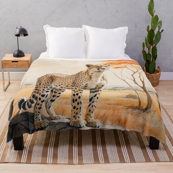 Item preview, 005 Cute Cheetah in a Serengeti Scene designed and sold by Alexis Art Collection.