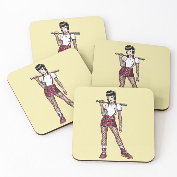 Item preview, Salty-Dog American Traditional Skinhead Girl designed and sold by salty-dog.