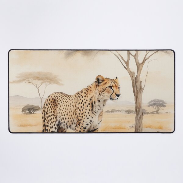 Item preview, 006 Cute Cheetah in a Serengeti Scene designed and sold by Alexis Art Collection.