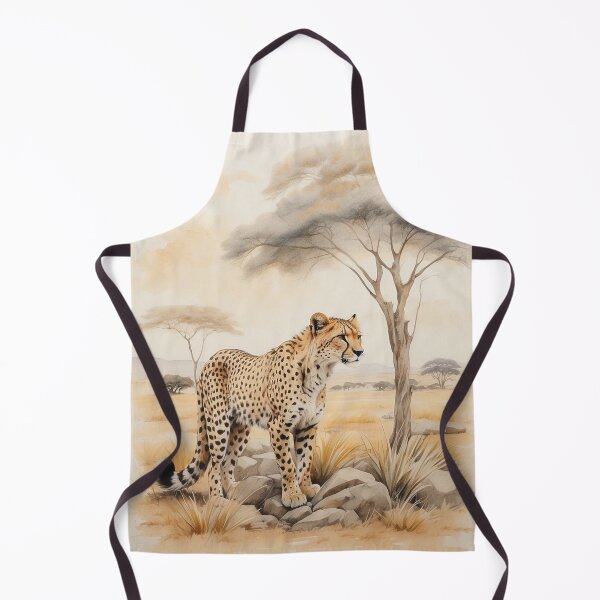 Item preview, 006 Cute Cheetah in a Serengeti Scene designed and sold by Alexis Art Collection.