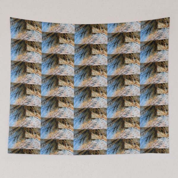 Item preview, Scenery from Grotta di Soffiano at Eremo di Soffiano near Sarnano in the Sibillini Mountains with rockface designed and sold by Kristina Drozd.