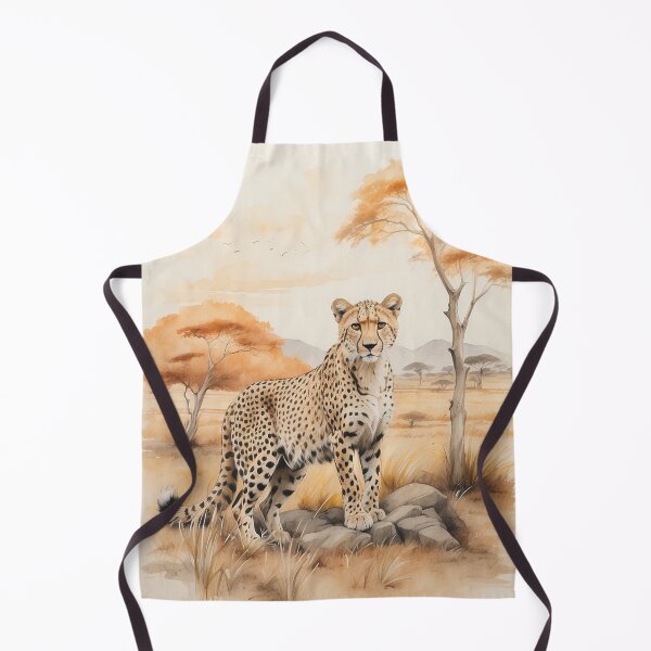 Item preview, 007 Cute Cheetah in a Serengeti Scene designed and sold by Alexis Art Collection.