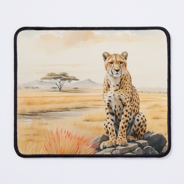 Item preview, 008 Cute Cheetah in a Serengeti Scene designed and sold by Alexis Art Collection.