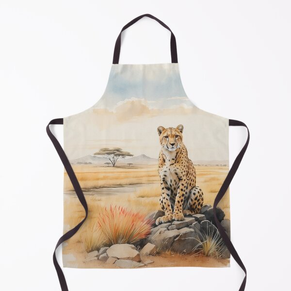 Item preview, 008 Cute Cheetah in a Serengeti Scene designed and sold by Alexis Art Collection.