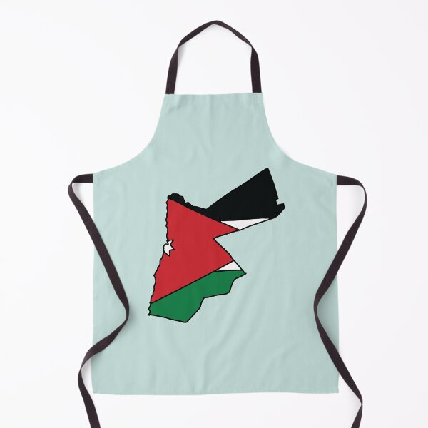 Item preview, Jordan country shape flag designed and sold by Rachael Taylor.