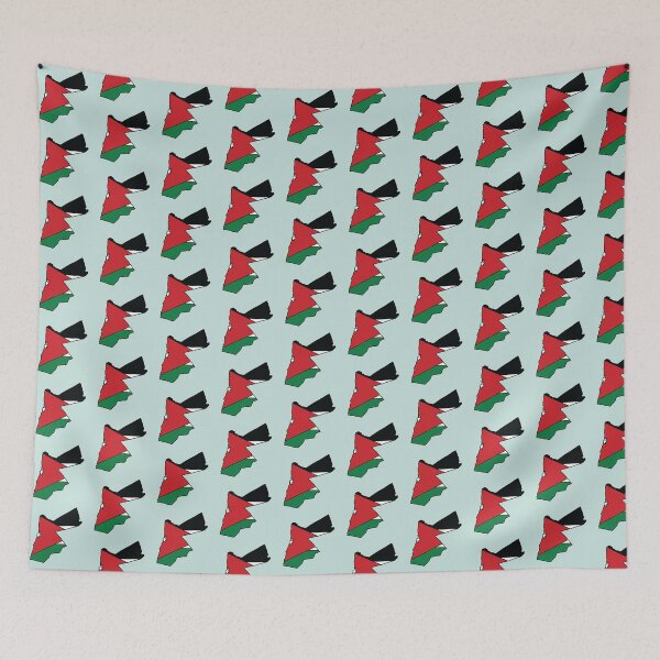 Item preview, Jordan country shape flag designed and sold by Rachael Taylor.