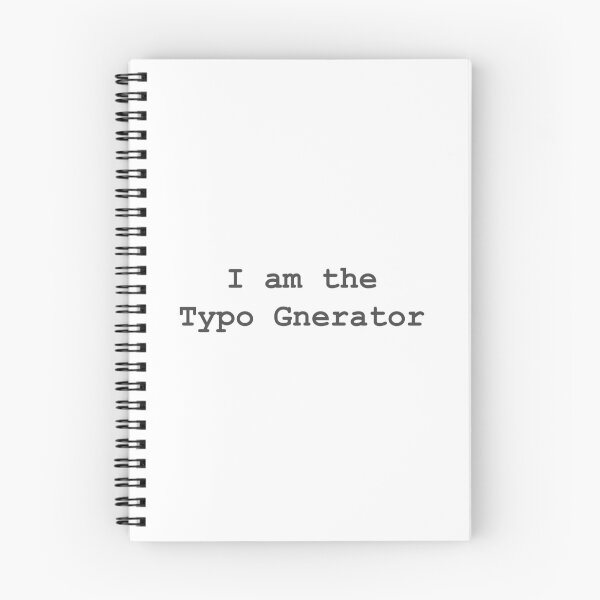Item preview, I'm The Typo Gnerator designed and sold by neuro-humour.