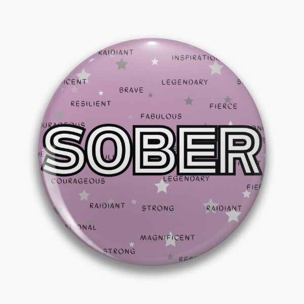 Item preview, Sobriety Birthday Card in Pink designed and sold by SheaLN.