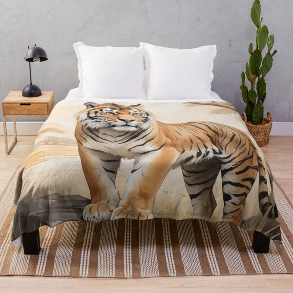 Item preview, 002 Cute Tiger in a Serengeti Scene designed and sold by Alexis Art Collection.