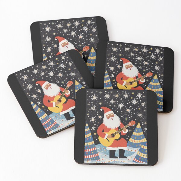 Item preview, Santa Claus Plays The Guitar designed and sold by SallieIrma.