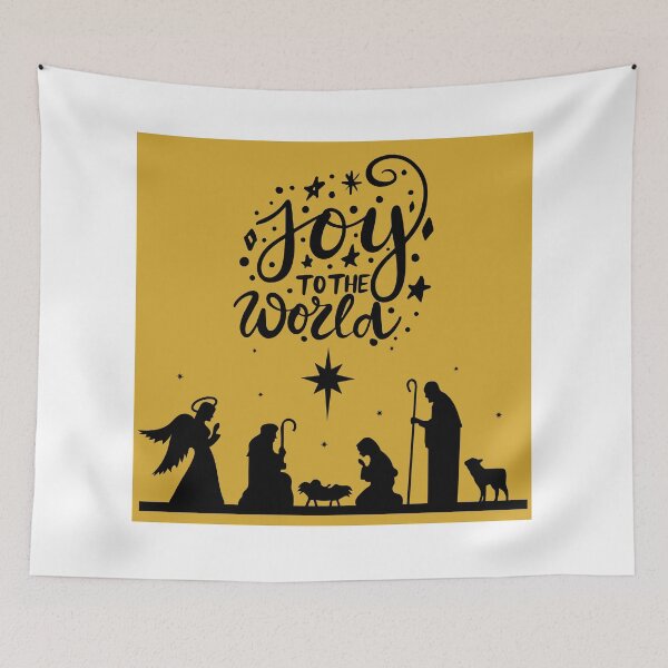 Item preview, Joy to the World (Gold) designed and sold by TidyKitchenInc.