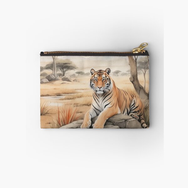 Item preview, 003 Cute Tiger in a Serengeti Scene designed and sold by Alexis Art Collection.