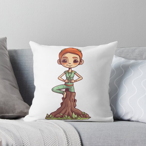 Item preview, Equilibrio del bosque: arte de personajes caprichosos con pose de árbol designed and sold by NovaGenArt.