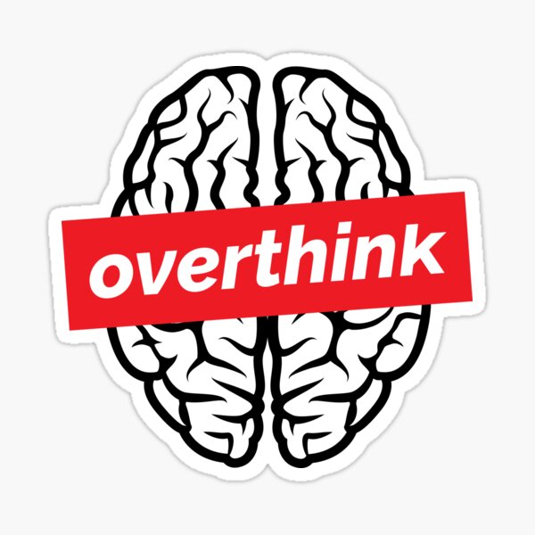 Item preview, Overthink designed and sold by radvas.