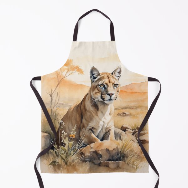 Item preview, 001 Cute Puma in a Serengeti Scene designed and sold by Alexis Art Collection.