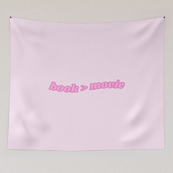 Item preview, The book was better (pink) designed and sold by Cre8iveCat.