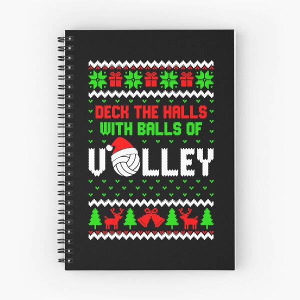 Item preview, Deck The Halls With Balls Of Volley Funny Holiday designed and sold by hobbybox.