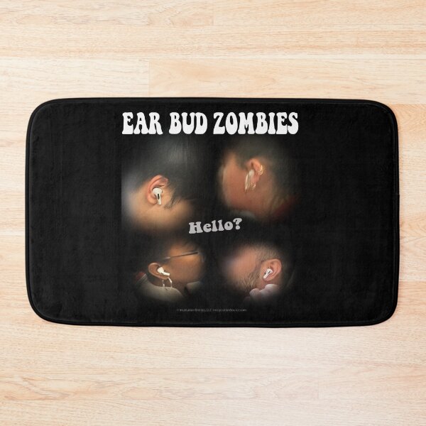 Item preview, Earbud Zombies - Real -  For DARK Backgrounds designed and sold by The Imagination Source™.
