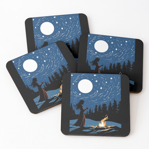 Item preview, Girl Dancing By The Campfire designed and sold by SallieIrma.
