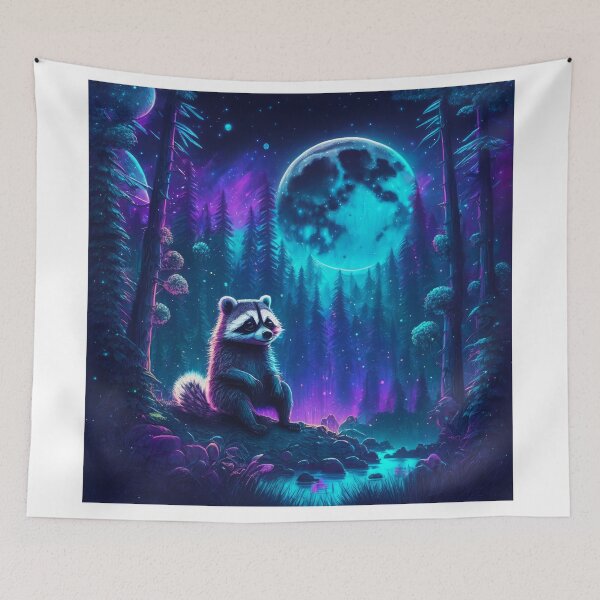 Item preview, Stellar Pilferer Cosmic Raccoon Constellation Odyssey designed and sold by Daniel Dudgeon.