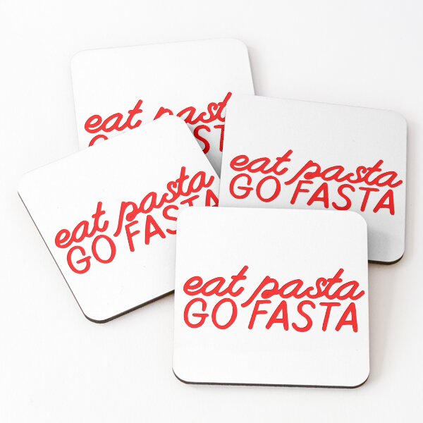 Item preview, eat pasta, go fasta designed and sold by Melon Designs All.