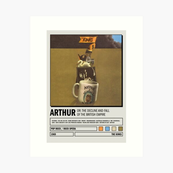 Aperçu de l'œuvre Arthur par The Kinks créée et vendue par oscarlobban.
