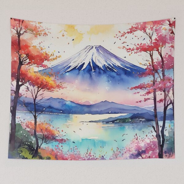 Item preview, Mount Fuji in Autumn designed and sold by hajile24.