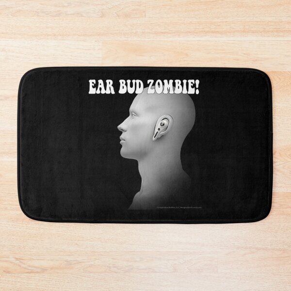 Item preview, Earbud Zombie  -Mannequin -  For DARK Backgrounds designed and sold by The Imagination Source™.