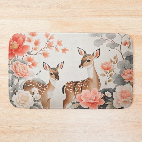 Item preview, 001 Ink Wash Painting of a Cute Baby Deer designed and sold by Alexis Art Collection.