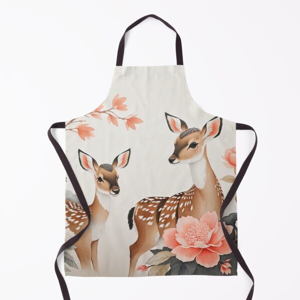 Item preview, 001 Ink Wash Painting of a Cute Baby Deer designed and sold by Alexis Art Collection.